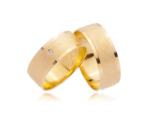 Alianças ouro 18 k 750, 8MM