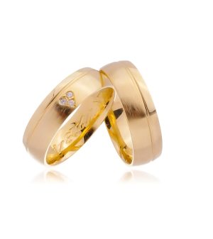 Alianças ouro 18 k 750, 5 MM