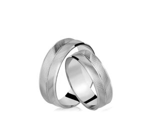 Aliança Prata 950, 5.7 Mm